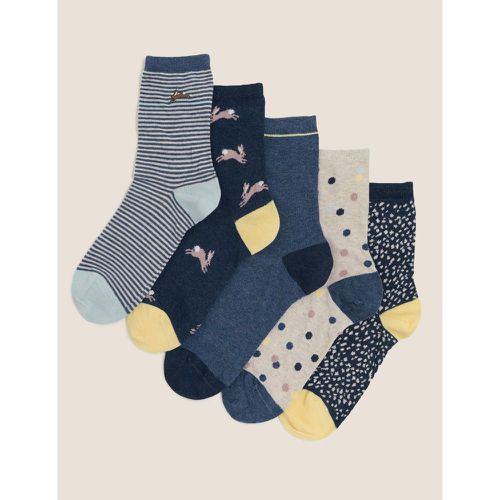 Pk Cotton Ankle High Socks navy - Marks & Spencer - Modalova