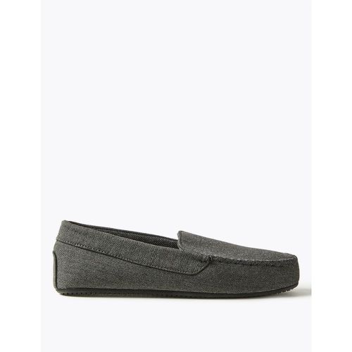 Moccasin Slippers with Thermowarmth™ grey - Marks & Spencer - Modalova