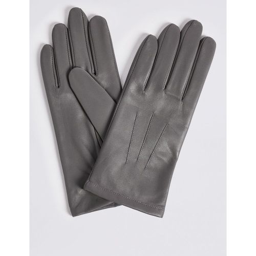 Leather Gloves grey - Marks & Spencer - Modalova