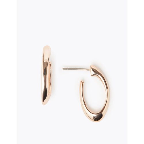 Twist Hoop Earrings pink - Marks & Spencer - Modalova