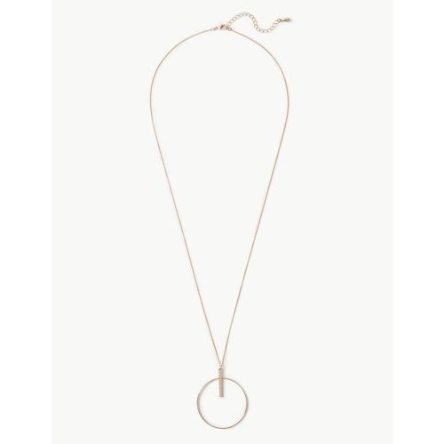 Circle Bar Necklace gold - Marks & Spencer - Modalova