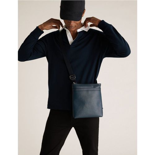 Textured Cross Body Bag navy - Marks & Spencer - Modalova