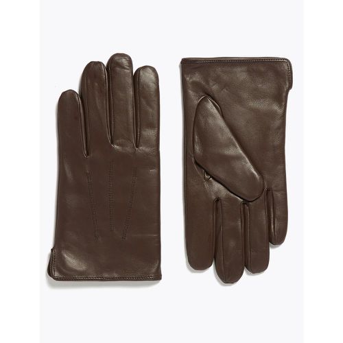 Leather Gloves with Thermowarmth™ - Marks & Spencer - Modalova