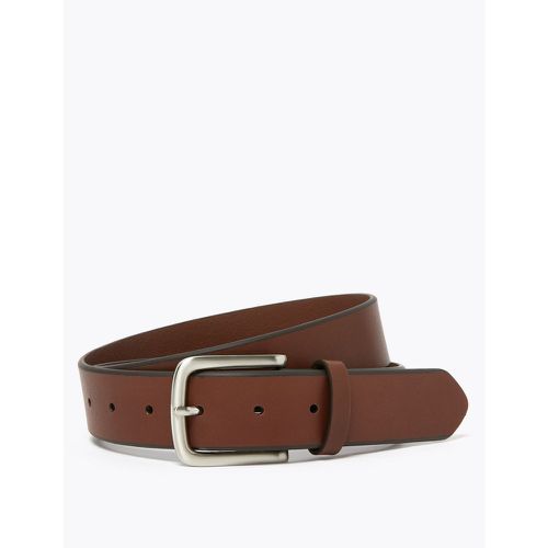 Leather Buckle Belt brown - Marks & Spencer - Modalova