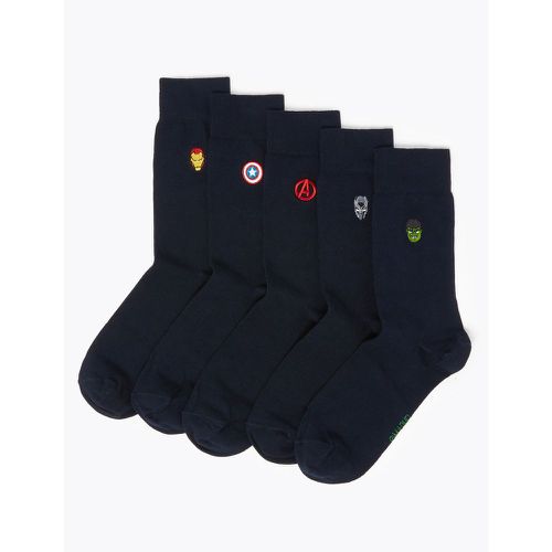 Pack Avengers™ Socks black - Marks & Spencer - Modalova