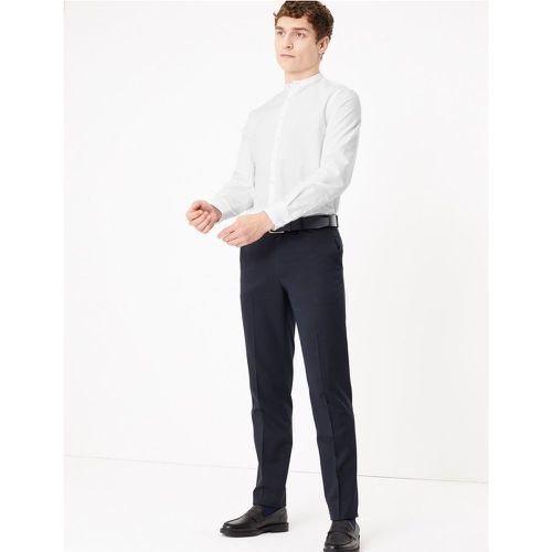 Slim Fit Easy Iron Pure Cotton Shirt - Marks & Spencer - Modalova