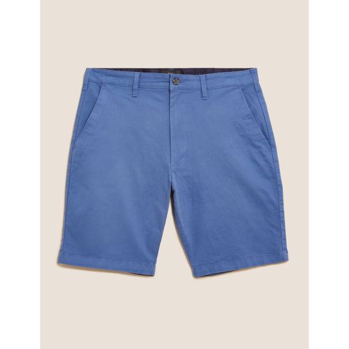 Stretch Chino Shorts blue - Marks & Spencer - Modalova