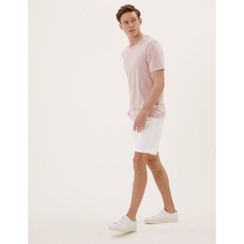 Stretch Chino Shorts white - Marks & Spencer - Modalova