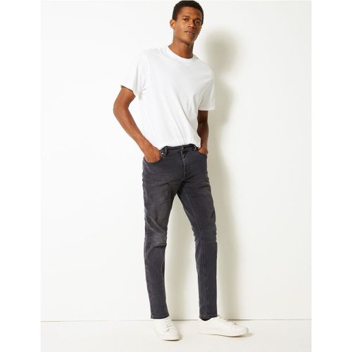 Skinny Fit Stretch Jeans grey - Marks & Spencer - Modalova