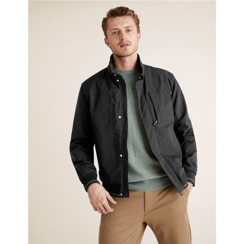 Fleece Lined Bomber Jacket with Stormwear™ - Marks & Spencer - Modalova