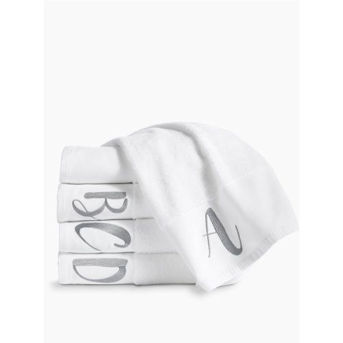 Pure Cotton Alphabet Towel white - Marks & Spencer - Modalova