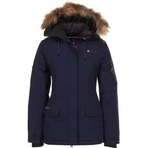 Parka con vera pelliccia Akadoz - Peak Mountain - Modalova