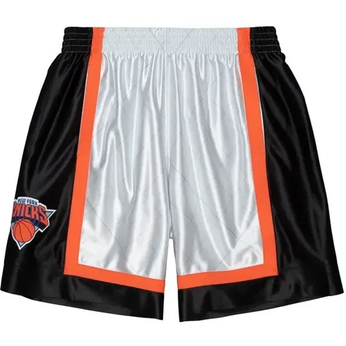 Der New York Knicks Swingman NBA 75TH 1996/97 Short von Mitchell & Ness ist ein Muss für Basketballfans und Anhänger der New York Knicks. Mit se - MAG8336016 - Modalova