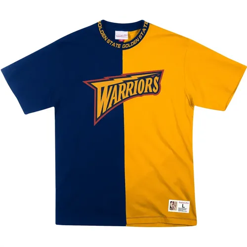 Il T-shirt Golden State Warriors NBA Split Color di Mitchell & Ness è un must per tutti i fan del basket. Progettato con attenzione alla qualità, qu - MAG2133168 - Modalova