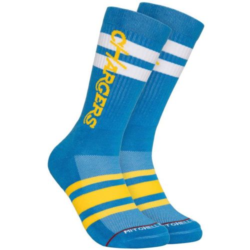 Socken Los Angeles Chargers NFL Lateral - Mitchell & Ness - Modalova
