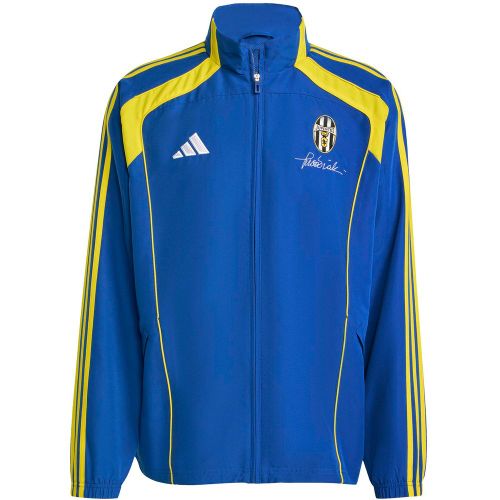Diese Fußballanzugjacke stammt aus einer speziellen adidas Kollektion, die in Zusammenarbeit mit der Vialli-Stiftung erstellt wurde, und feiert eine - MAG10561566 - Modalova