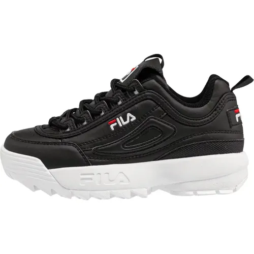 Descrizione del prodotto Scarpe da ginnastica voluminose Uniche fibbie quadrate con lacci su FILA DISRUPTOR FILA DISRUPTOR per bambini. DISRUPTOR è l - MAG5556139 - Modalova
