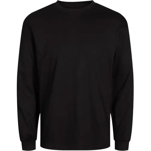 Dieses Basic-T-Shirt ist ein unverzichtbares Kleidungsstück, das sich gut mit jeans, shorts und Hosen kombinieren lässt.Der gekämmte Jersey ist deh - MAG8031419 - Modalova