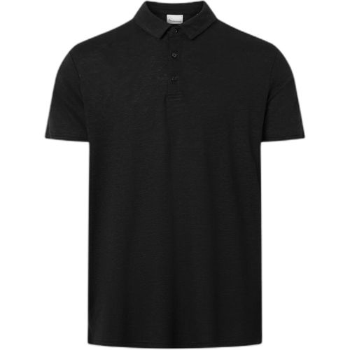 Scegli un polo morbido, realizzato in modo responsabile per 'uso quotidiano. Il polo in lino è progettato con una vestibilità regolare, un colletto - MAG12048875 - Modalova
