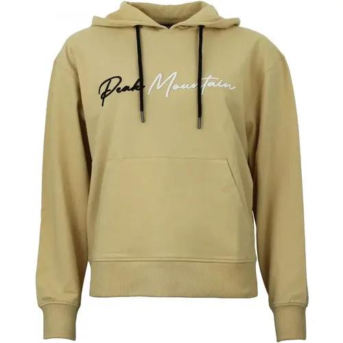 Sweatshirt Baumwolle Damen French Terry - Peak Mountain - Modalova