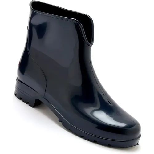 Gut ausgestattet, um den Wetterbedingungen mit diesen Regenstiefeln zu trotzen! Und außerdem haben sie mit ihrer profilierten Sohle einen sehr schick - MAG10650976 - Modalova