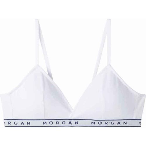 Eine dreieckige Form kombiniert mit dem Komfort von Baumwolle macht diesen BH von MORGAN zum idealen Begleiter für junge Mädchen.Produktdetails:Ohne - MAG10018046 - Modalova