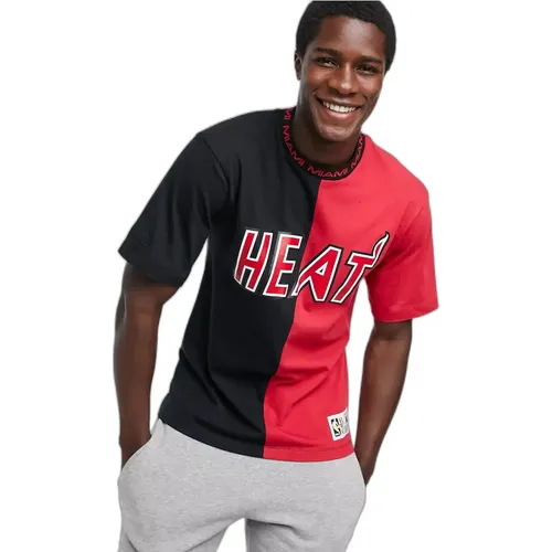 T-Shirt NBA Miami Heats in zwei Farben - Mitchell & Ness - Modalova
