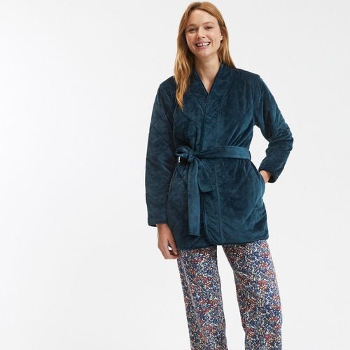 Quilted Velour Lounge Jacket - LA REDOUTE COLLECTIONS - Modalova