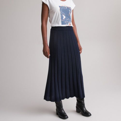 Pleated Knit Midaxi Skirt - Anne weyburn - Modalova