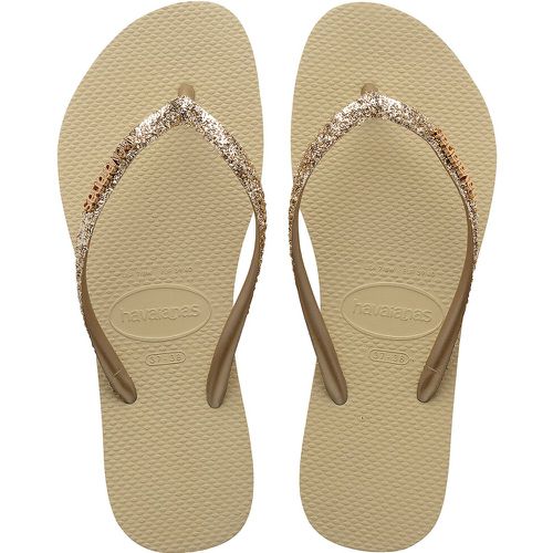 Slim Glitter II Flip Flops - Havaianas - Modalova