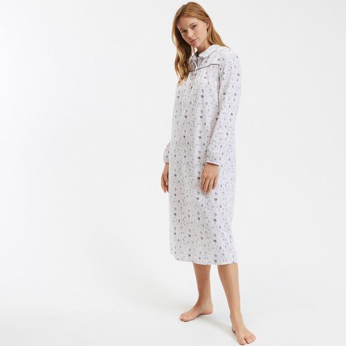 Cotton Nightdress with Long Sleeves - Anne weyburn - Modalova