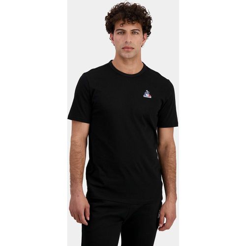 Essential Cotton T-Shirt with Short Sleeves - Le Coq Sportif - Modalova