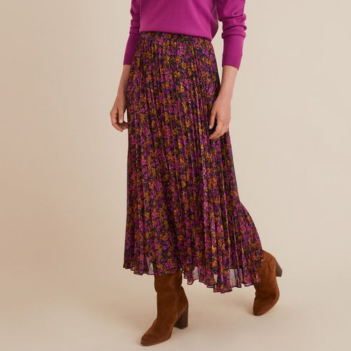 Floral Pleated Maxi Skirt - Anne weyburn - Modalova