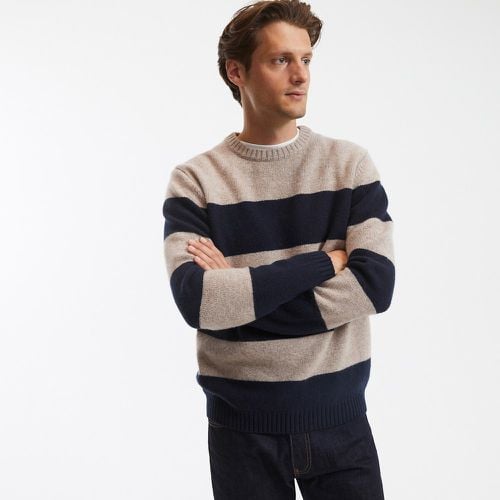 Wool Crew Neck Jumper in Chunky Knit - LA REDOUTE COLLECTIONS - Modalova