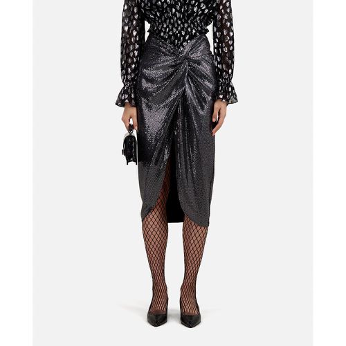 Metallic Split Front Skirt - THE KOOPLES - Modalova