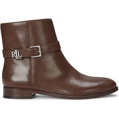 Brooke Ankle Boots in Smooth Leather with Flat Heel - Lauren Ralph Lauren - Modalova