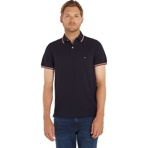 Tommy Tipped Polo Shirt in Organic/Recycled Cotton Pique, Slim Fit - Tommy Hilfiger - Modalova