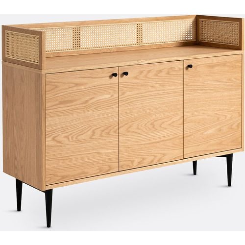 Noya Oak & Rattan Cane Sideboard - LA REDOUTE INTERIEURS - Modalova