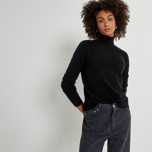 Cashmere Fine Knit Jumper with Turtleneck - LA REDOUTE COLLECTIONS - Modalova