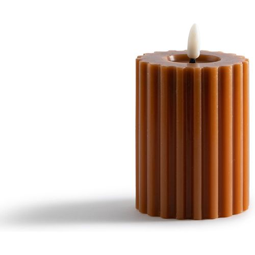 Caspar 12.3cm High Ribbed Wax LED Candle - LA REDOUTE INTERIEURS - Modalova