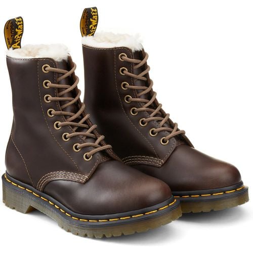 Pascal Serena Ankle Boots in Leather with Faux Fur Lining - Dr. Martens - Modalova