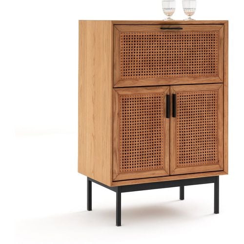 Waska Oak & Cane Bar Cabinet - LA REDOUTE INTERIEURS - Modalova