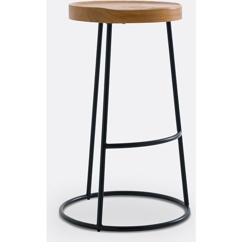 Iska Elm Bar Stool, H66cm - LA REDOUTE INTERIEURS - Modalova