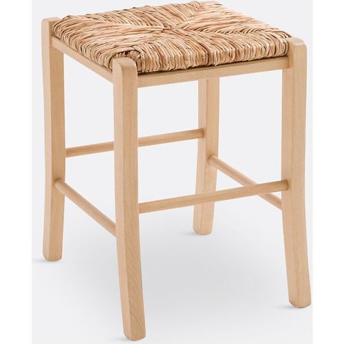 Perrine Solid Beech Farmhouse Stool - SO'HOME - Modalova