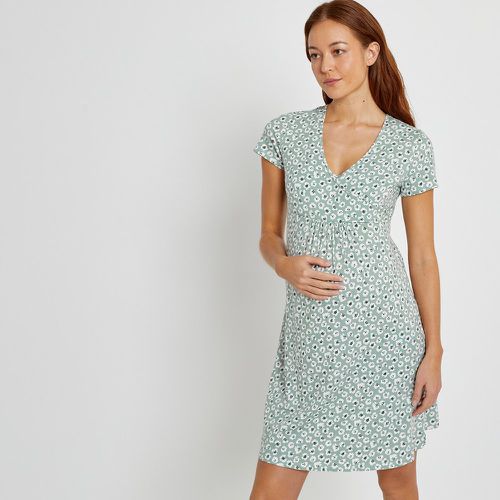 Floral Print Maternity Nightdress - LA REDOUTE COLLECTIONS - Modalova