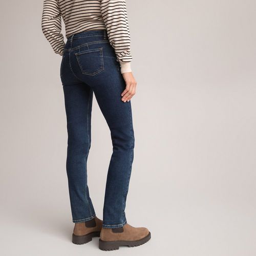 Straight Push-Up Jeans in Mid Rise for Maximum Comfort, Length 31.5" - LA REDOUTE COLLECTIONS - Modalova