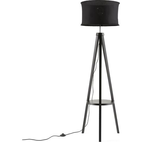 Setto Rubberwood & Linen Tripod Floor Lamp - LA REDOUTE INTERIEURS - Modalova