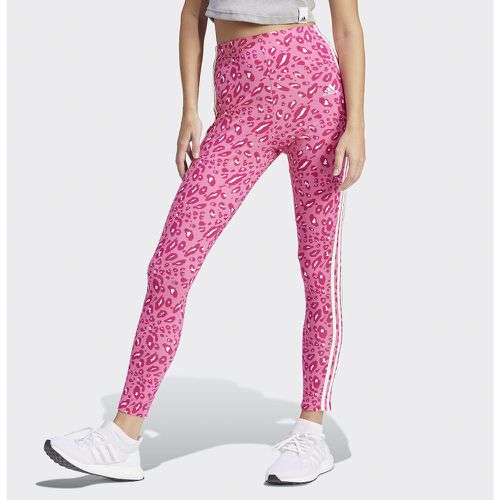 Essentials 3-Stripes Animal Print Leggings in Cotton - ADIDAS SPORTSWEAR - Modalova