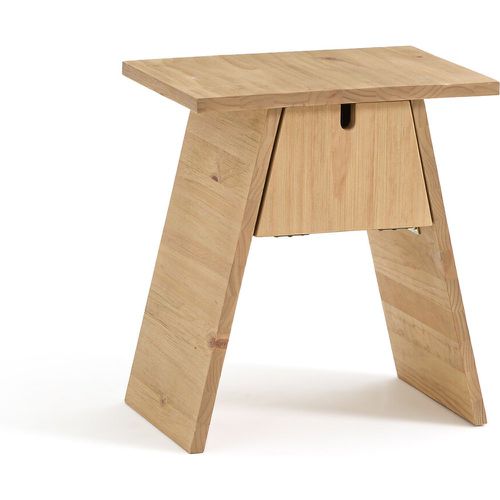 Asayo Solid Pine Bedside Table - LA REDOUTE INTERIEURS - Modalova