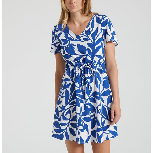 Printed Mini Dress with Tie-Waist - Vero Moda - Modalova